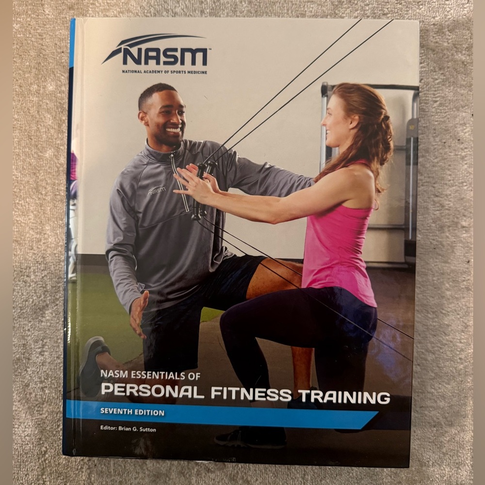 NASM Essentials of Personal Fitness Training 7th Edition Hardcover